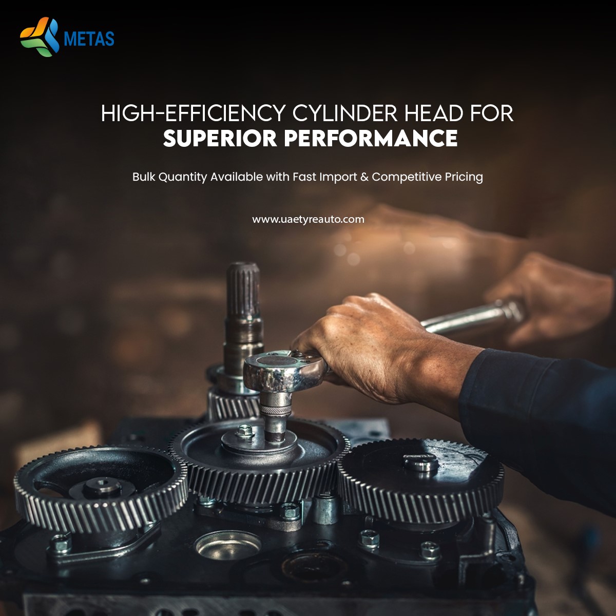 Boost engine performance with our High-Efficiency Cylinder Head