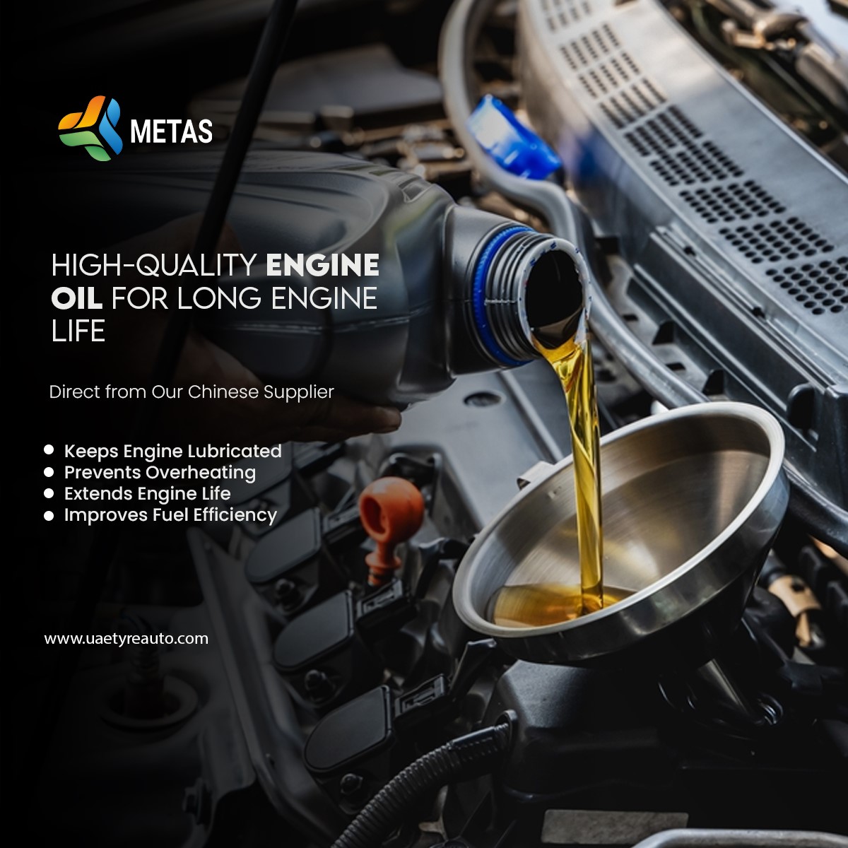 High-Quality Engine Oil for Long Engine Life