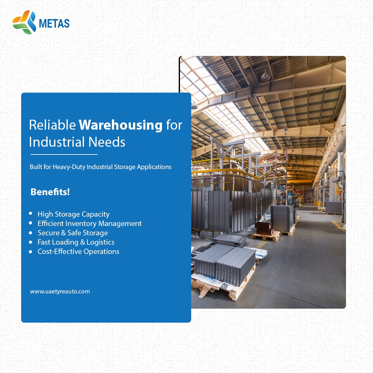 Reliable Warehousing for Industrial Needs