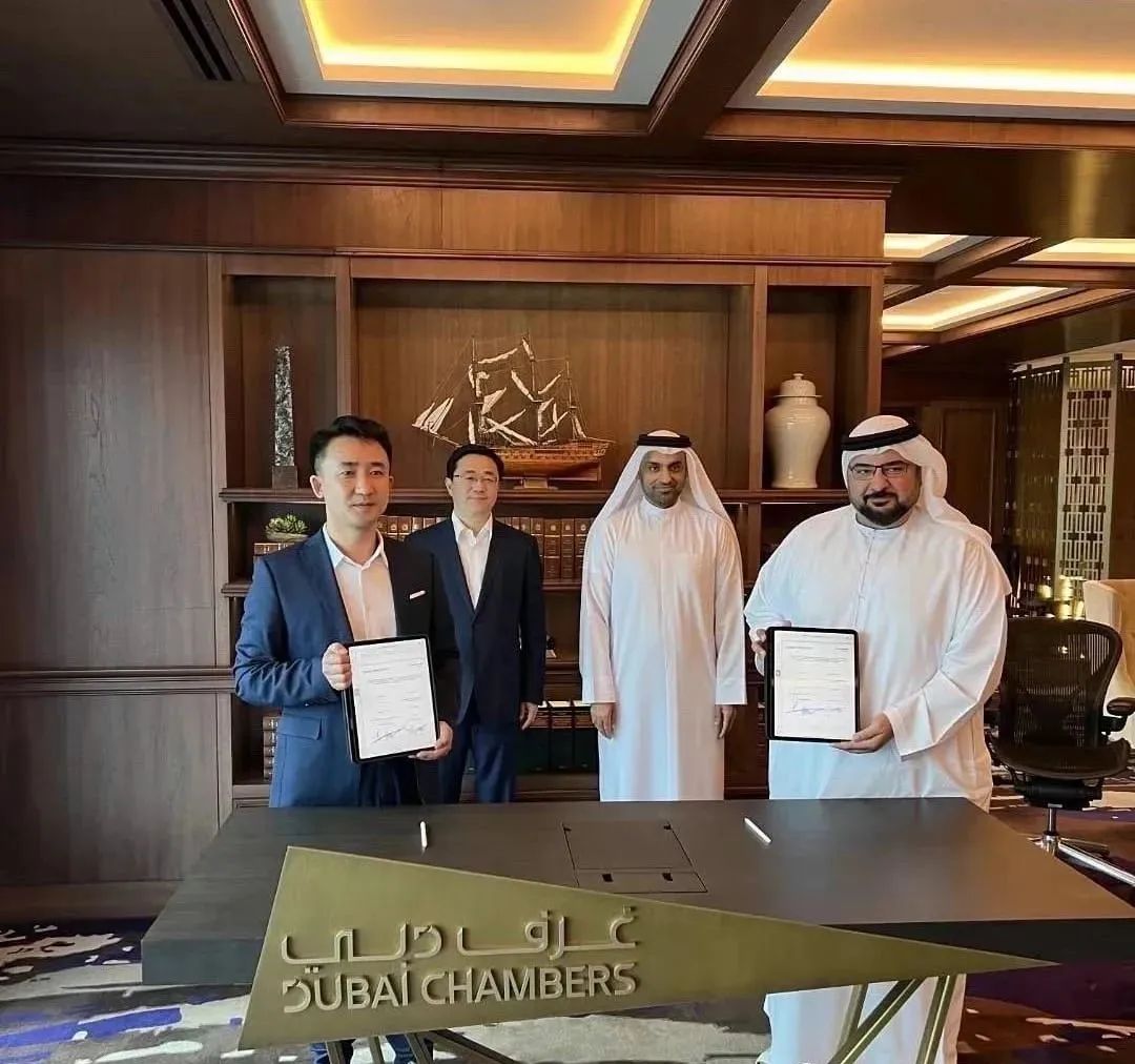 Qingdao Delegation Seals Partnership with Dubai for China Tyre & Auto Parts Hub