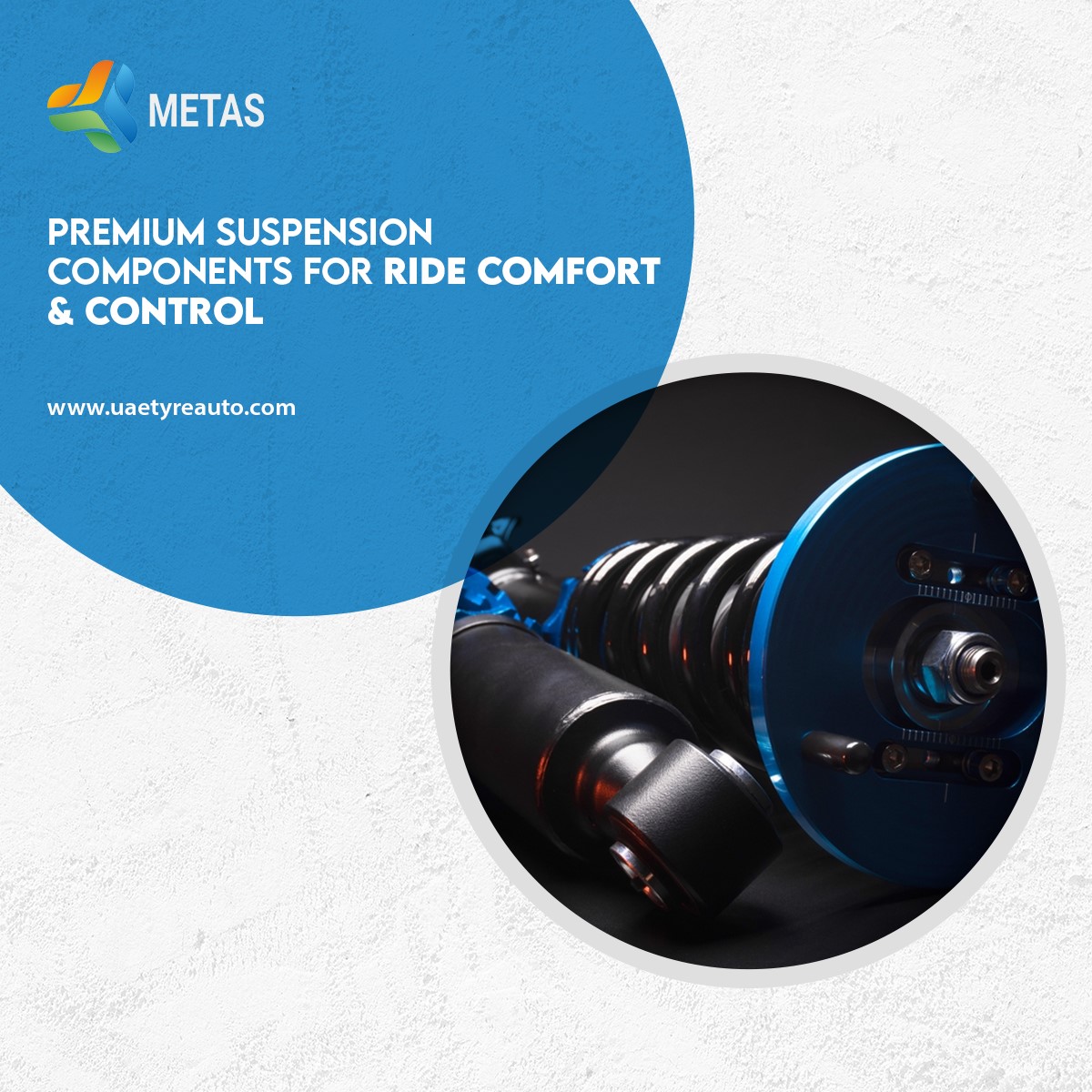 Premium Suspension Components for Ride Comfort & Control!